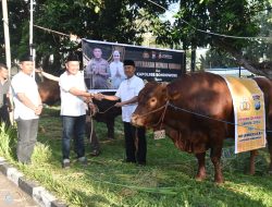 Polres Bondowoso Distribusikan 1300 Daging Hewan Qurban Kepada Masyarakat