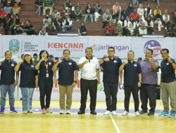 Ketua PBVSI Jatim Apresiasi Turnamen Voli Tingkat Pelajar SMA/SMK se-Jatim di DBL Arena