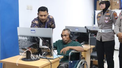 Polres Lumajang Fasilitasi Pengendara Disabilitas Peroleh SIM D