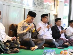 Polres Nganjuk Gelar Do’a Bersama Lintas Agama Sambut Hari Bhayangkara ke-78 tahun 2024