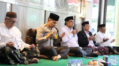 Polres Nganjuk Gelar Do’a Bersama Lintas Agama Sambut Hari Bhayangkara ke-78 tahun 2024