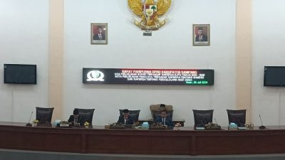 DPRD Sampang Gelar Rapat Paripurna Tentang Nota Penjelasan Bupati Terhadap RPJPD Tahun 2025 – 2045