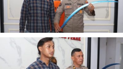 Ketua Gangster Durian Runtuh 23 Kedapatan Membawa Senjata Tajam, Berhasil Diamankan Polres Pelabuhan Tanjung Perak Surabaya