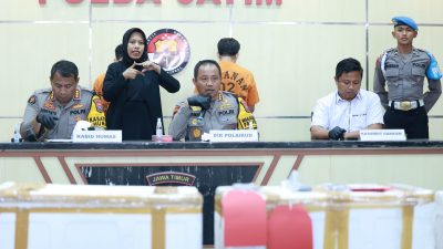 Ditpolairud Polda Jatim Berhasil Ungkap Jual Beli Benih Lobster Illegal di Banyuwangi, Dua Tersangka Diamankan