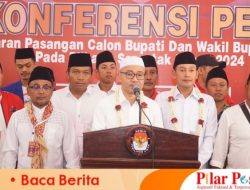 Diusung 8 Partai Koalisi, Pasangan Mandat Mendaftar Cabup dan Cawabup ke KPU Sampang