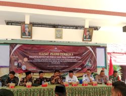 PPK Kecamatan Pasean Pamekasan, Gelar Rekapitulasi Daftar Pemilih Hasil Pemutakhiran (DPHP) 