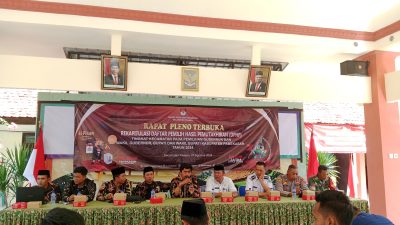 PPK Kecamatan Pasean Pamekasan, Gelar Rekapitulasi Daftar Pemilih Hasil Pemutakhiran (DPHP) 