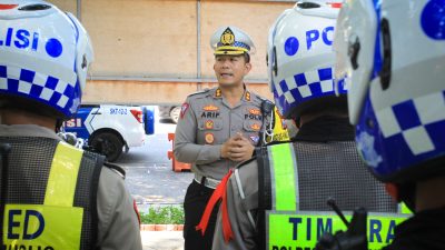 Penutupan Sebagian Jalan Raya Darmo untuk Persiapan Hari Juang Polri