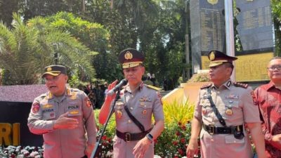 Baru Pertama Kali, Kepolisian Republik Indonesia Melaksanakan Upacara Hari Juang Polri 2024 di Surabaya