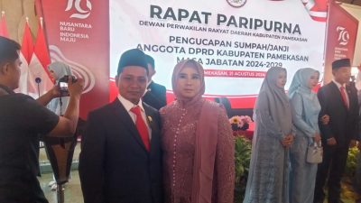 Moh Hasyim Asy’ari Resmi Dilantik Jadi Anggota DPRD Pamekasan Priode 2024-2029