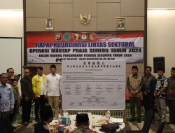 Polres Pamekasan Gelar Rapat Koordinasi Lintas Sektoral Dan Deklarasi Pilkada Damai 2024