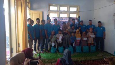 Sambut HUT Yang ke-3 Tahun, Persatuan Jurnalis Sampang Santuni Anak Yatim