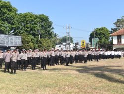 Polres Bondowoso Mengecek Kesiapan Ranmor R 2 dan R 4 Dalam Kesiapan Ops Mantap Praja Semeru 2024