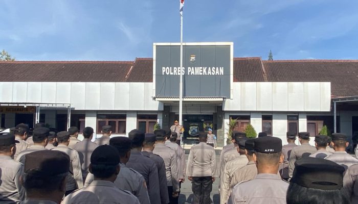 Polres Pamekasan Komitmen Dukung Program Prioritas Presiden Prabowo Subianto