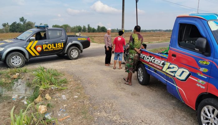 Antisipasi Balap Liar, Polsek Proppo Tingkatkan Giat Preemtif Melalui Patroli Rutin