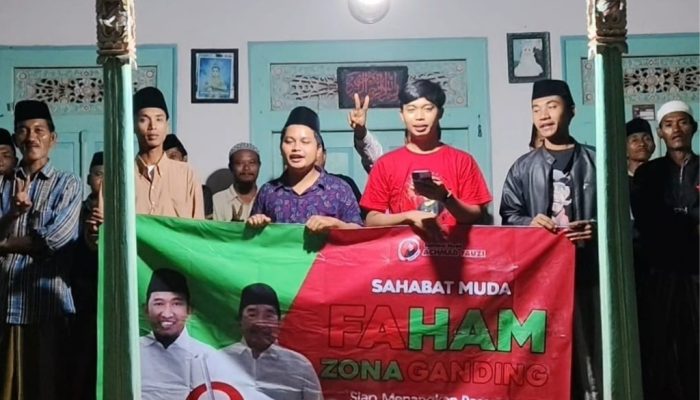 Sahabat Muda Faham Zona Ganding Deklarasi Menangkan Paslon 02