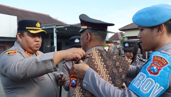 Kapolres Pimpin Langsung Serah Terima Jabatan 6 Pejabat Utama Polres Pamekasan