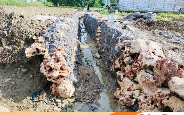 Diduga Asal Jadi, Proyek Saluran P3-TGAI di Desa Poreh Sampang Terindikasi Penyimpangan