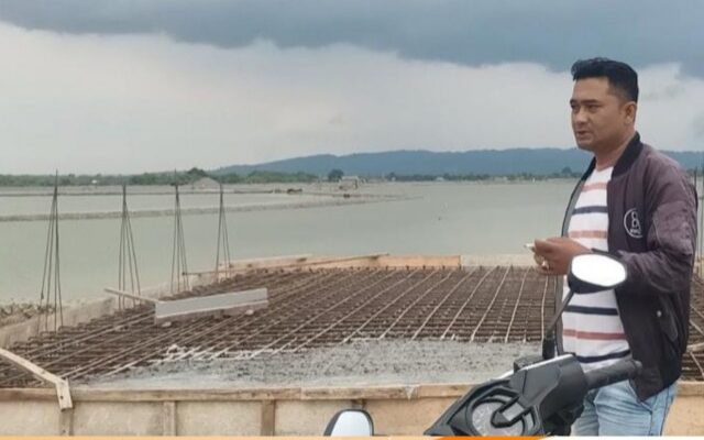 Dana BK Pemprov Jatim di Desa Ragung Sampang Cair, Anggaran 850 Juta Terbagi 3 Proyek Pembangunan Infrastuktur