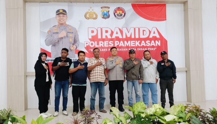 Gelar Piramida “Kapolres Pamekasan Sapa Insan Pers”