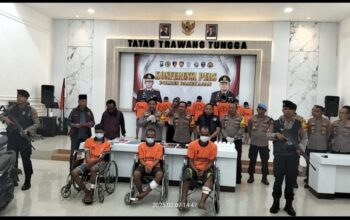 Polres Pamekasan Hadiahi Tembakan Terhadap Pelaku Curanmor