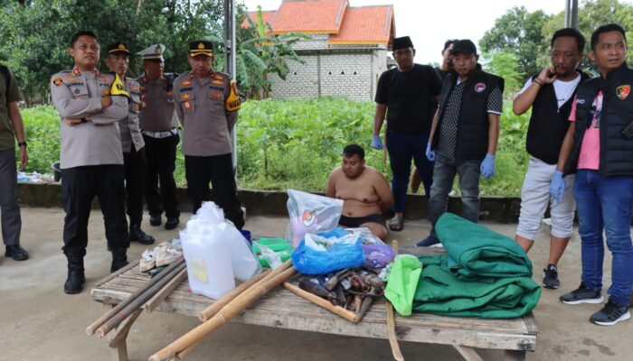 Kapolres Pamekasan Pimpin Langsung Geledah Rumah Bandar Narkoba di Proppo