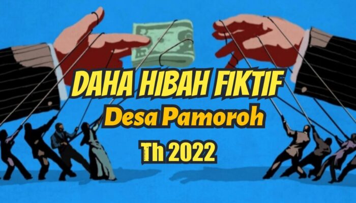 Proyek Pokmas Tahun 2022 di Desa Pamoroh Diduga Fiktif, Kades Bungkam