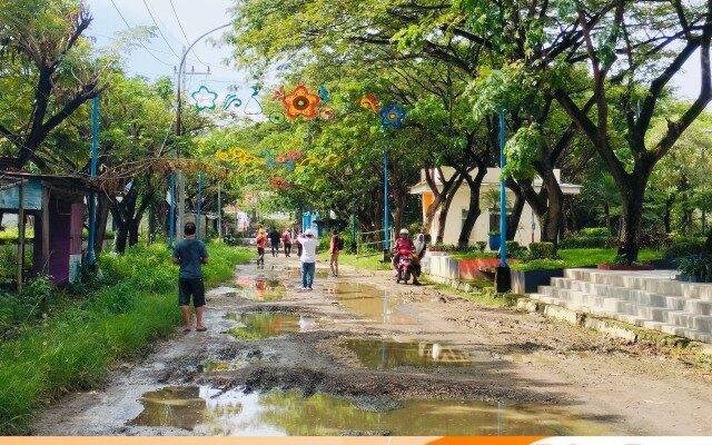 Dikerjakan Cv Dua Utama Sejahtera, Proyek Kontruksi Jalan Imam Bonjol Kawasan SSC Sampang Mulai Pengukuran Awal
