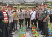 Dukung Ketahanan Pangan Desa Durbuk Jadi Kampung Terpadu Merah Putih, Tim Polda Jatim Lakukan Asistensi