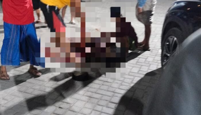 Pelaku Pembacokan Beserta Barang Bukti di Amankan Polisi